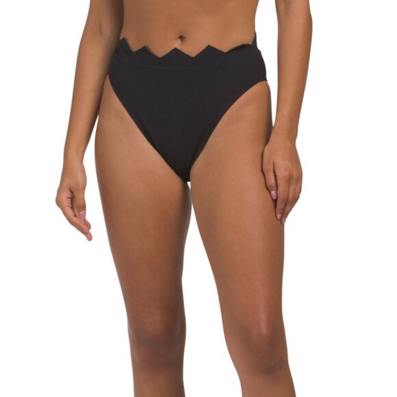 VIX SWIMWEAR Black Firenze Imani Hot Pants Swim Bottoms - Picture 1 of 2